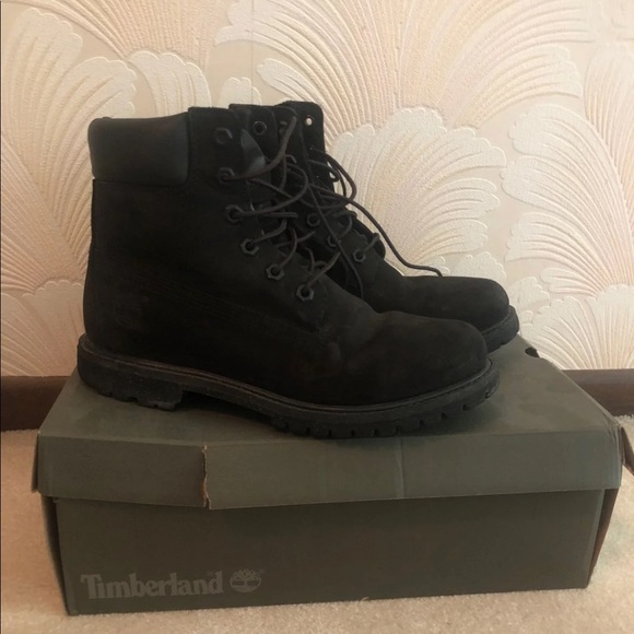 SOLD! Classic Black Timberland Boots⚡️ - Picture 2 of 4